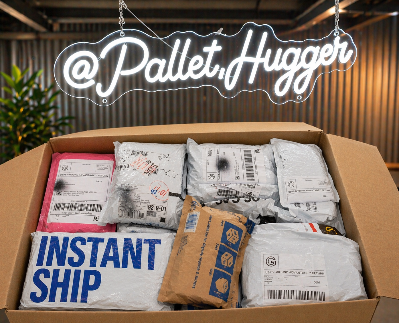 Pallet Hugger® Instant Ship Mystery Boxes | Ready to Ship