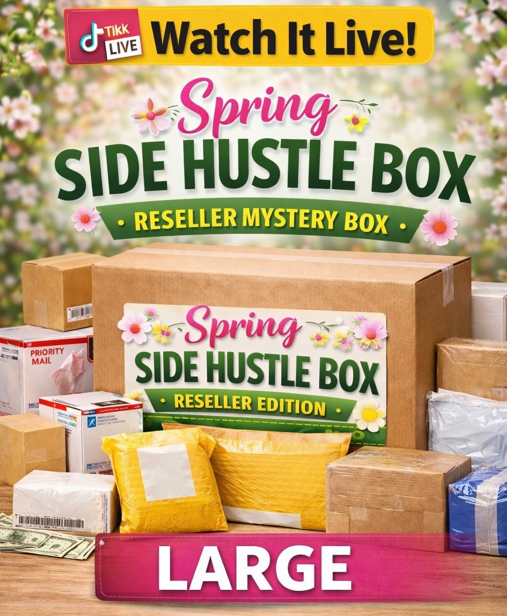 Pallet Hugger® Spring Side Hustle Box 🌸 - Large
