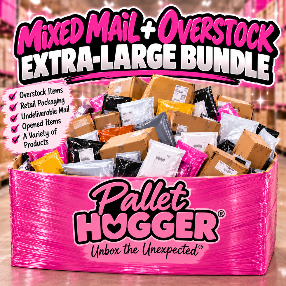 Overstock & Undeliverable Mail Mystery Pallet | Pallet Hugger
