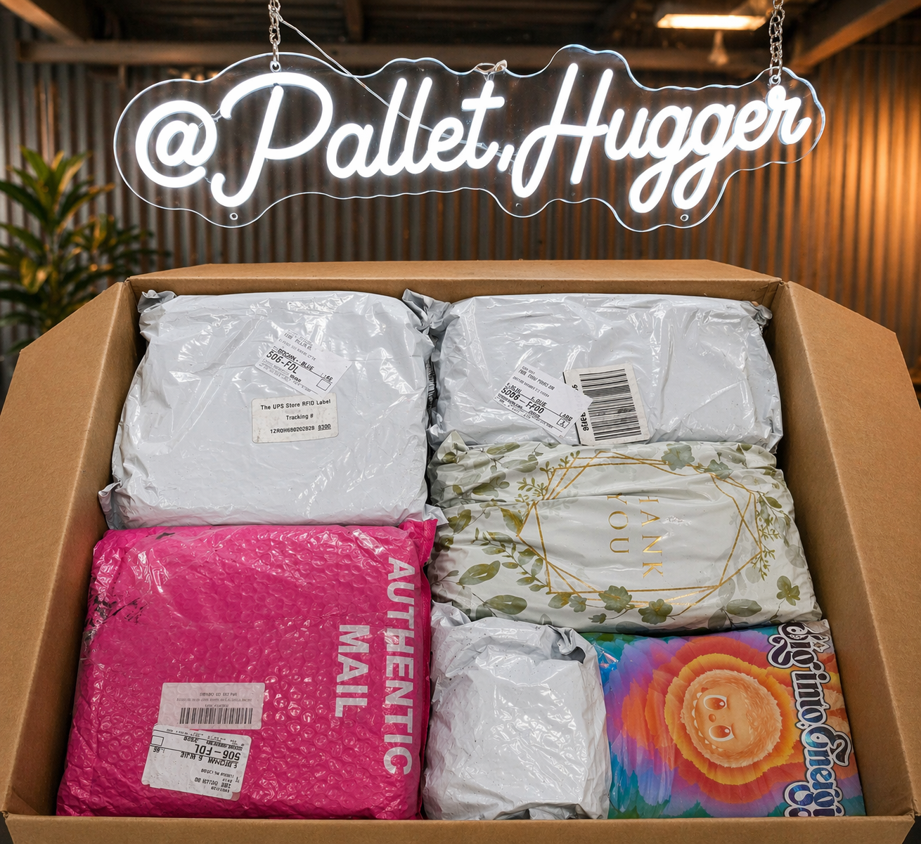 Pallet Hugger® Authentic Mail Mystery Box Large