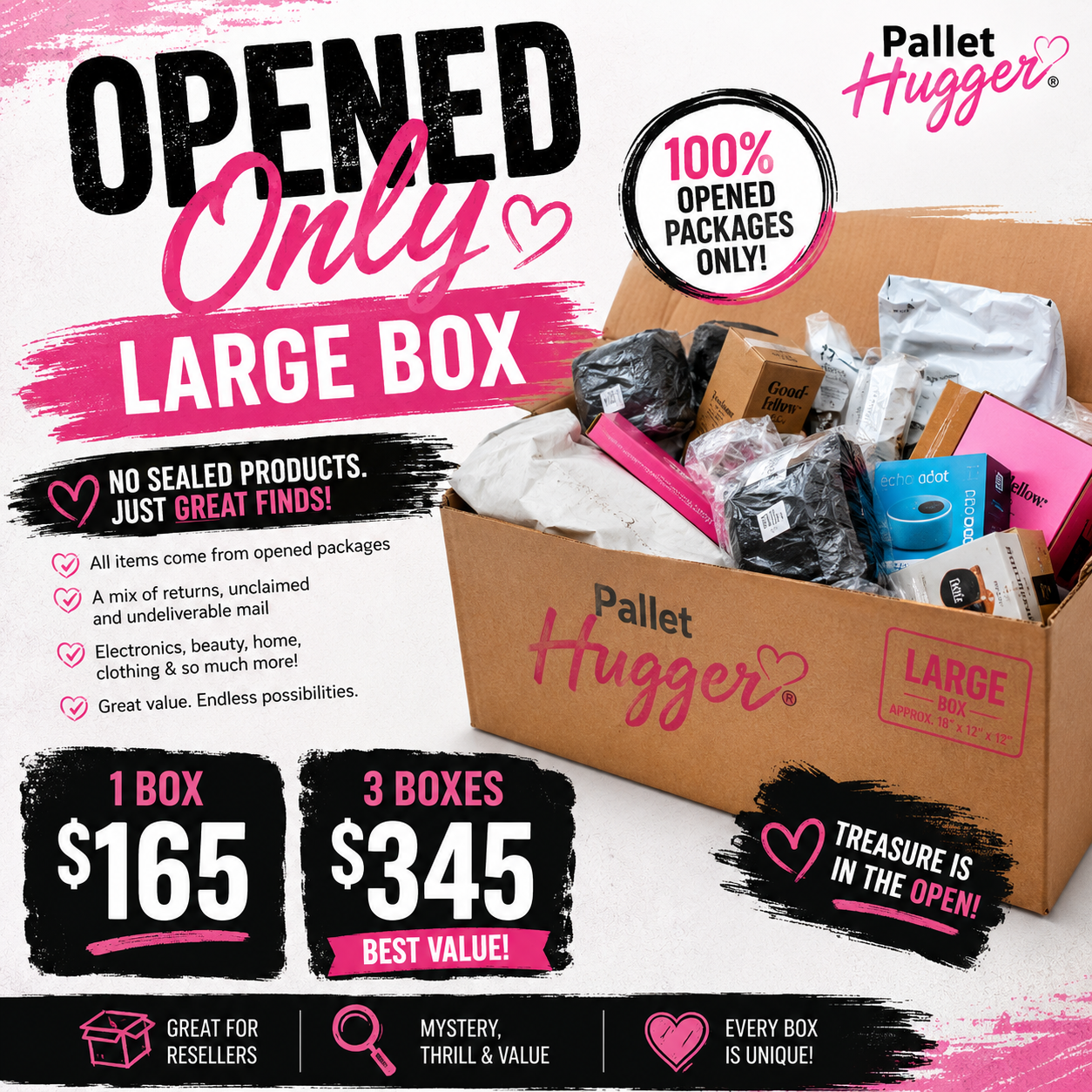 🏷️ Pallet Hugger® Scoop Box
