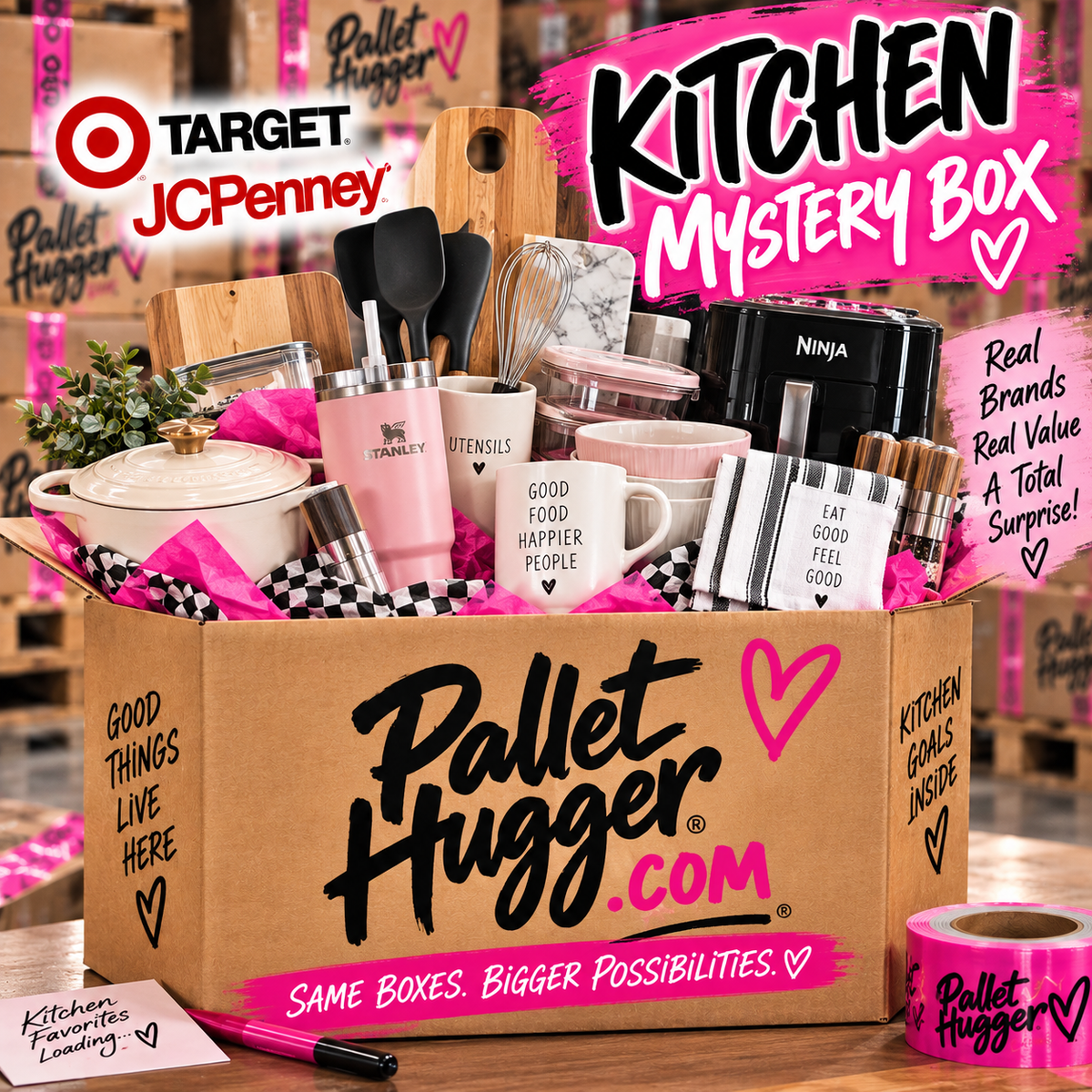 Pallet Hugger® Kitchen Mystery Box